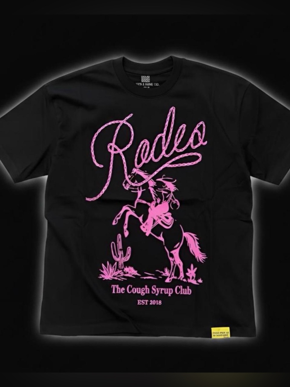 That's A Awful Lot Of Cough Syrup 'Rodeo Festival' Tee - Size M - NWT